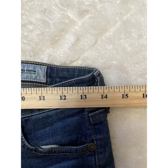 AG Goldschmied AG-ED Denim Legging Ankle Size 27 Mid Rise Medium Wash Jeans - Picture 4 of 5